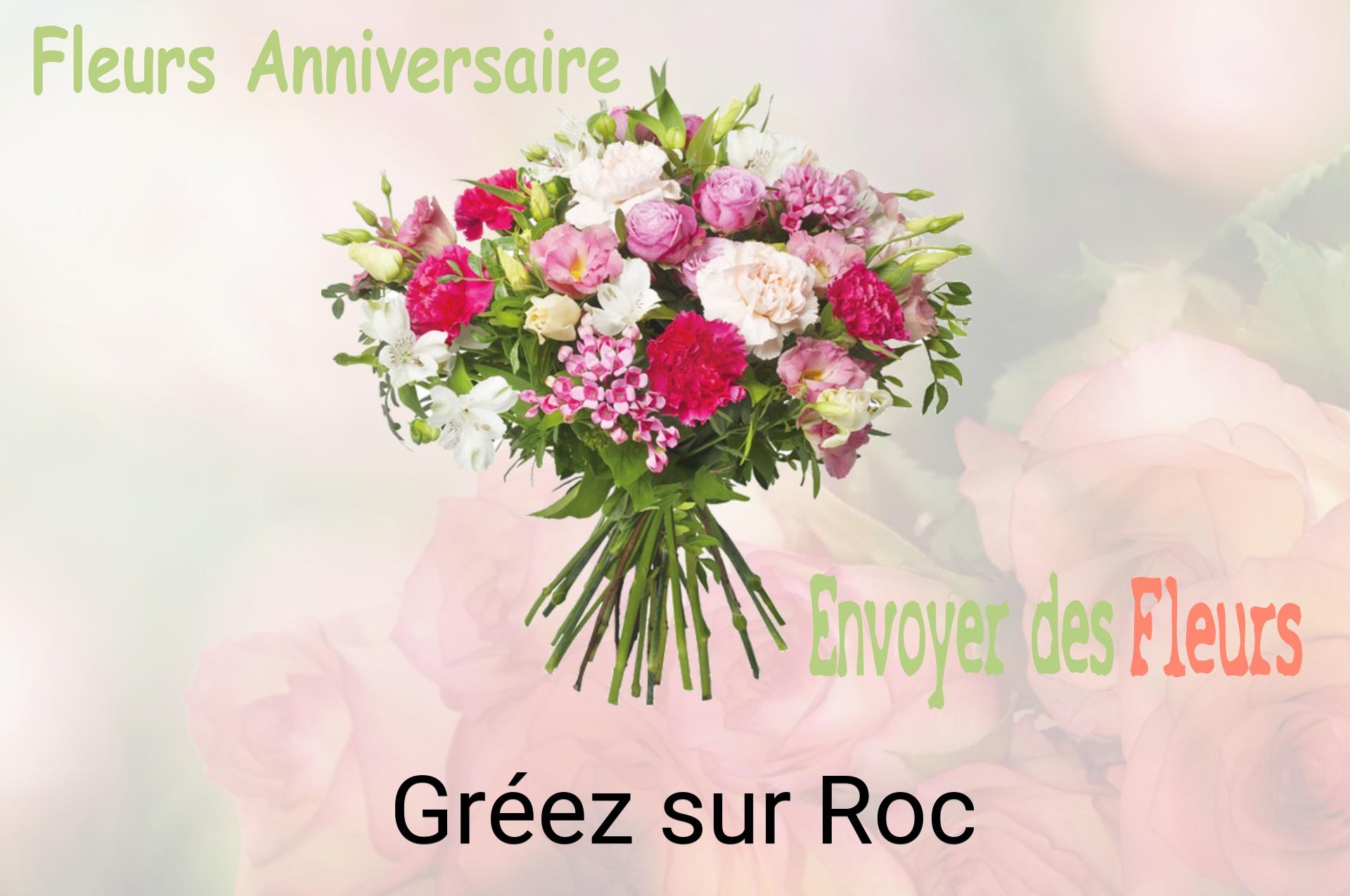 Bouquet de fleurs d’anniversaire livré à Gréez-sur-Roc