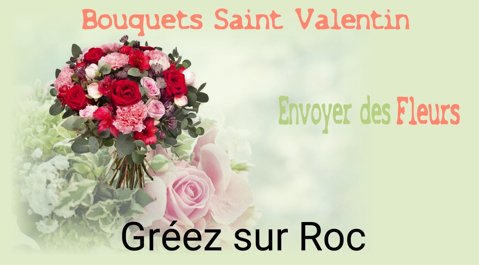 Roses de Saint-Valentin livrées à Gréez-sur-Roc